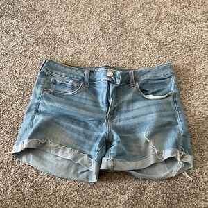 Women's Blue Denim Shorts